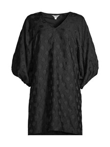 Object - ObjZammi 3/4 V-neck -lyhyt mekko - BLACK | Stockmann