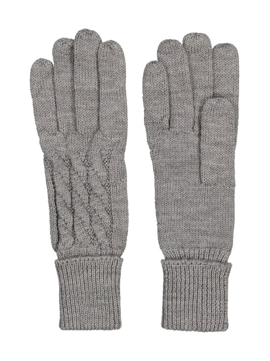 A+more - Sable adīti cimdi - GREY MELANGE | Stockmann - photo 1