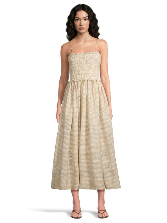 by TiMo - Checks Bandeau -mekko - 022 - KHAKI | Stockmann - photo 2
