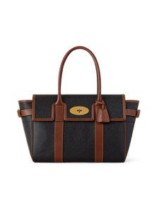 Mulberry - Käekott Bayswater - A340 BLACK-COGNAC | Stockmann