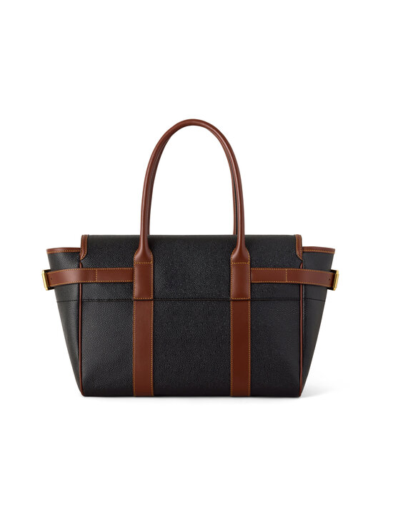 Mulberry - Käekott Bayswater - A340 BLACK-COGNAC | Stockmann - photo 2