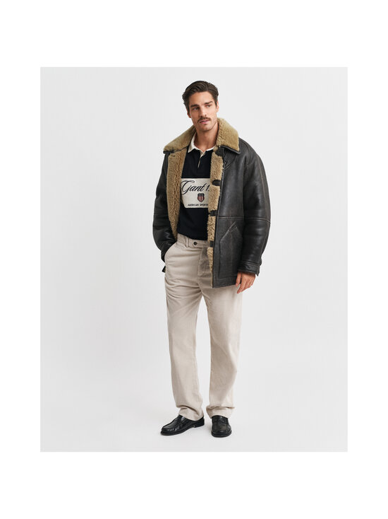 GANT - Straight Fit -vakosamettihousut - 34 PUTTY | Stockmann - photo 5