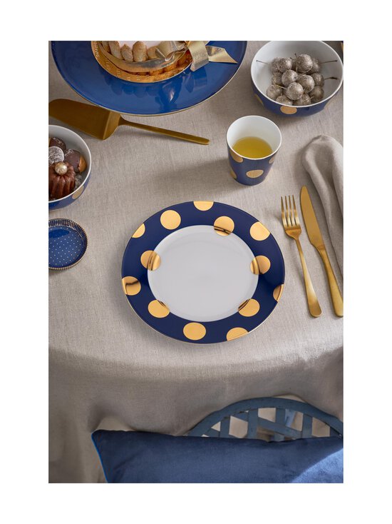 Pip Home - Leiva- ja salatitaldrik Dot Delight Navy Gold 21 cm, 2 tk - DARK BLUE | Stockmann - photo 3