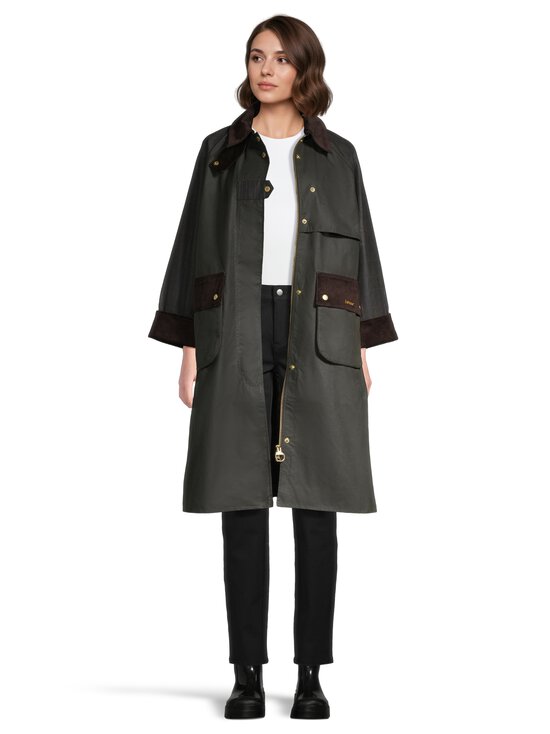 Barbour - Kirklees Checked -vahapintainen takki - OL52 FERN/CLASSIC/SH | Stockmann - photo 4