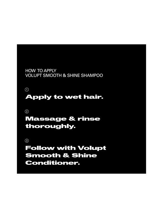 Sebastian - Volupt Smooth and Shine Shampoo - NOCOL | Stockmann - photo 5