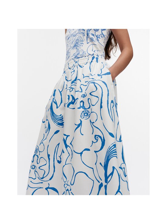 Marimekko - Buklee Baluns svārki - 150 WHITE, BLUE | Stockmann - photo 5