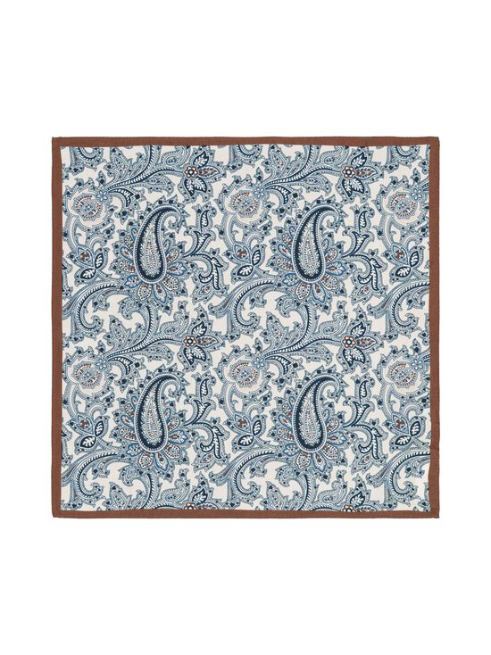 Stockholm Kravatt - Paisley-silkkitaskuliina - 3 BROWN | Stockmann - photo 1