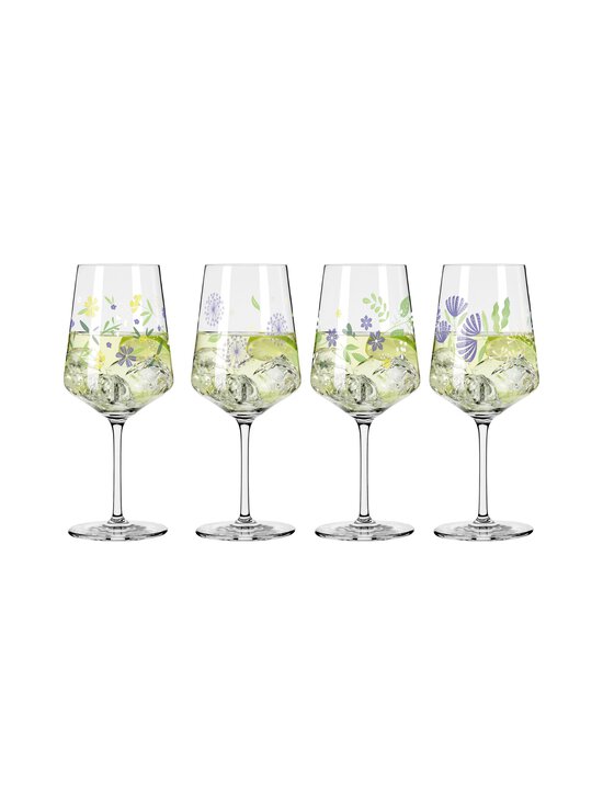 Ritzenhoff - Sommertau Hugo -cocktaillasi 4-pack - GREEN,VIOLET | Stockmann - photo 1