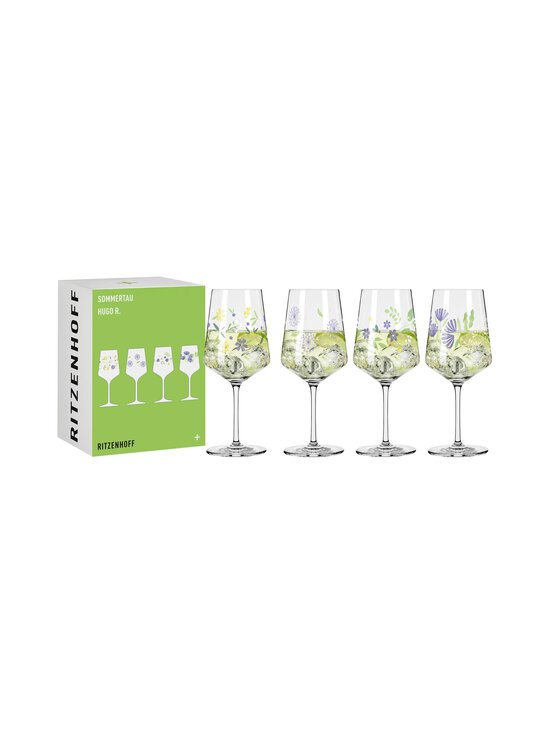 Ritzenhoff - Sommertau Hugo -cocktaillasi 4-pack - GREEN,VIOLET | Stockmann - photo 2
