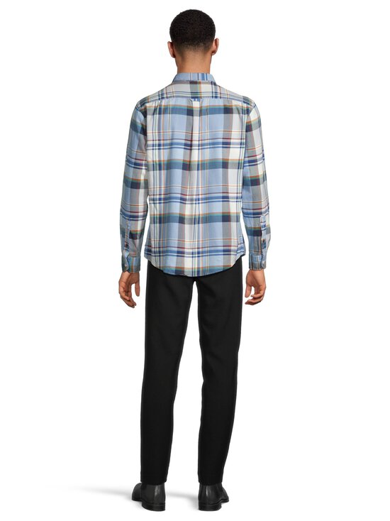 Olymp - Regular fit -ruudullinen flanellikauluspaita - 15 BLAU | Stockmann - photo 3