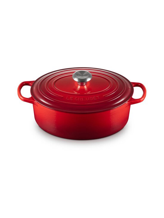Le Creuset - Signature Oval Casserole čuguna katls 29 cm - CERISE | Stockmann - photo 2