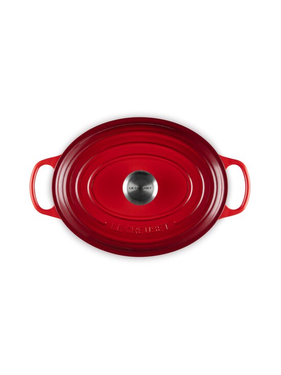 Le Creuset - Signature Oval Casserole čuguna katls 29 cm - CERISE | Stockmann - photo 5