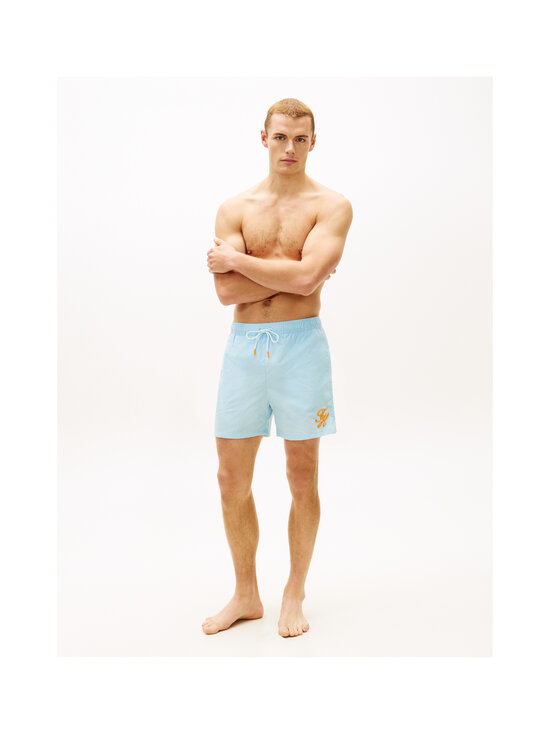 Tommy Hilfiger - Medium Drawstring Ithaca Script -uimahousut - 0YH TONAL ITHACA KEEPSAKE BLUE | Stockmann - photo 2