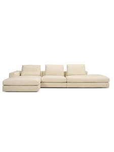 Furninova - Jive Dusk -divaanisohva Dolce Cream -kangas L 401 cm / vasen - BEIGE | Stockmann