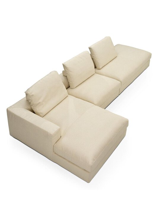 Furninova - Jive Dusk -divaanisohva Dolce Cream -kangas L 401 cm / vasen - BEIGE | Stockmann - photo 3