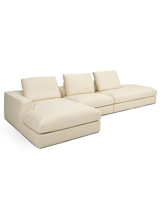 Furninova - Jive Dusk -divaanisohva Dolce Cream -kangas L 401 cm / vasen - BEIGE | Stockmann - photo 2
