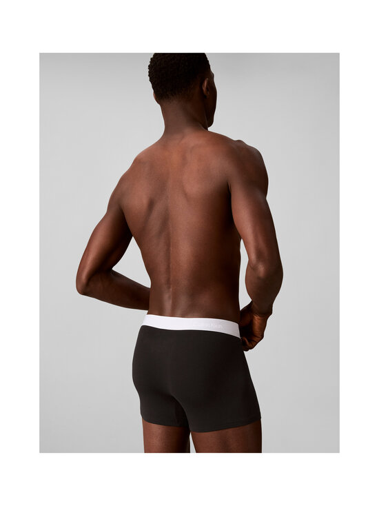 Calvin Klein Underwear - Relaxed Dart Boxer Briefs -alushousut 3-pack - 4M5 BLACK BODIES W/ POSEIDON BLUE/PLEIN | Stockmann - photo 4