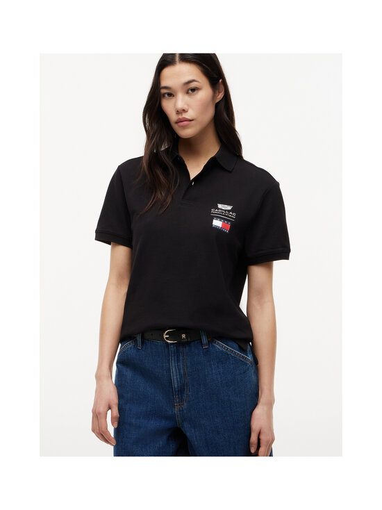 Tommy Hilfiger - Polosärk TH x CF1 Logo - BDS BLACK | Stockmann - photo 3