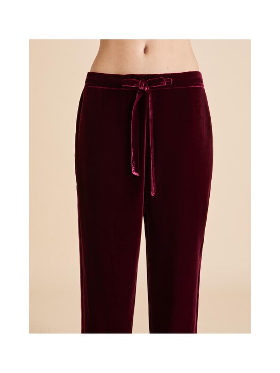 Olivia von Halle - Coco Claret -silkkisamettipyjama - CLARET26 | Stockmann - photo 5