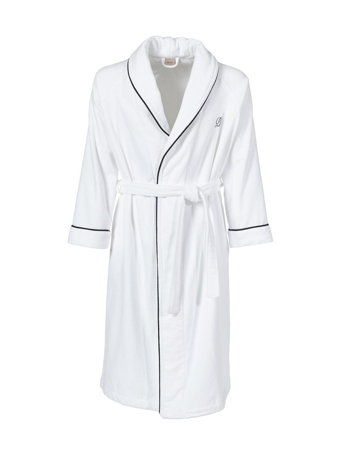 White bathrobe XL