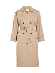 Vila - ViAddison- pitkä trenssitakki - SAVANNAH TAN | Stockmann