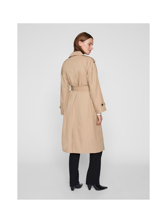 Vila - ViAddison- pitkä trenssitakki - SAVANNAH TAN | Stockmann - photo 4