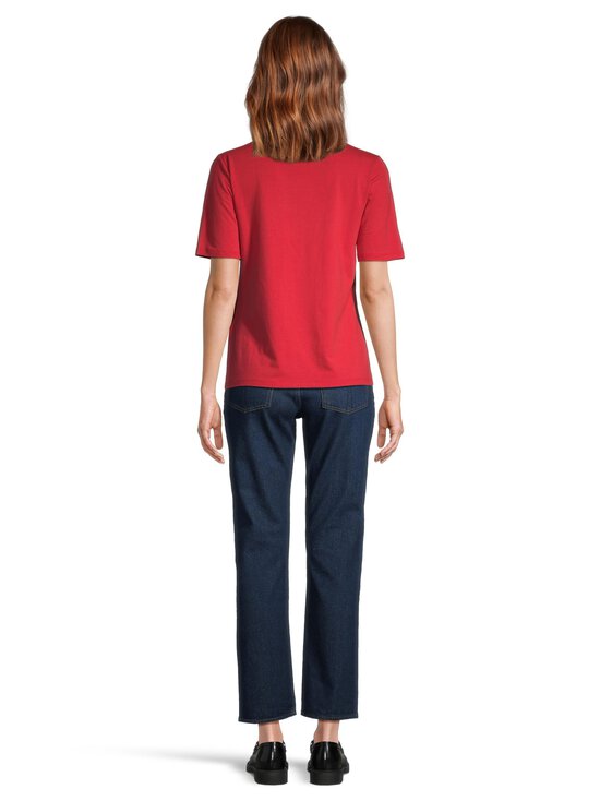 ESSENTIALS by Stockmann - Emmanuelle trikotāžas krekls - RED | Stockmann - photo 3