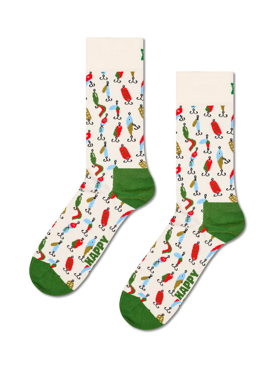 Happy Socks - Fishing Gear -sukat - 1000 WHITE | Stockmann - photo 1