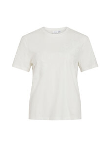 Vila - ViSybil Lace T-krekls - SNOW WHITE | Stockmann