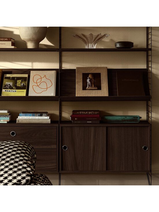 String Furniture - String System -lipasto tumma tammi 78 x 30 cm - BROWN | Stockmann - photo 3