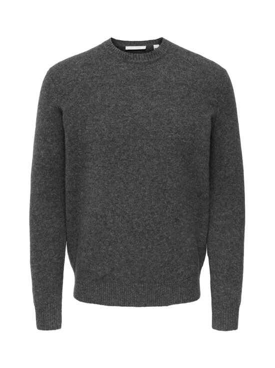 Only & Sons - OnsRay Regular -neule - DARK GREY MELANGE | Stockmann - photo 1