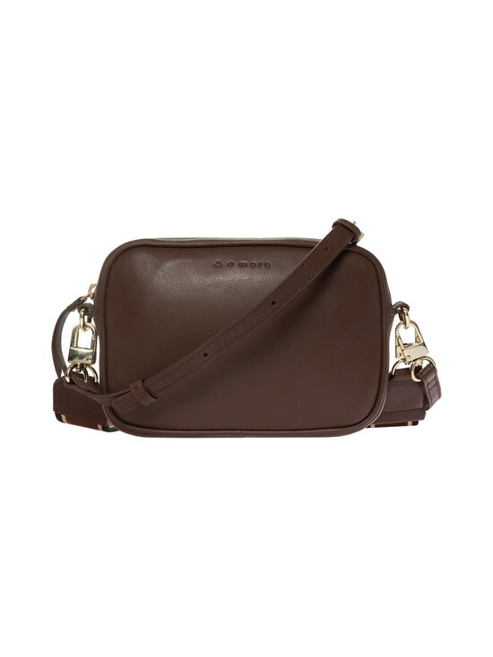 A+more - Jemaima Crossbody Camera -nahkalaukku - DARK BROWN | Stockmann - photo 1