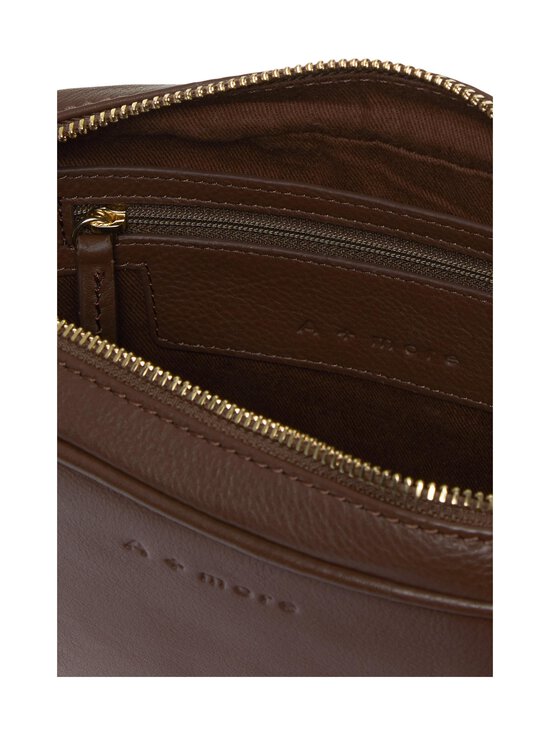 A+more - Jemaima Crossbody Camera -nahkalaukku - DARK BROWN | Stockmann - photo 3