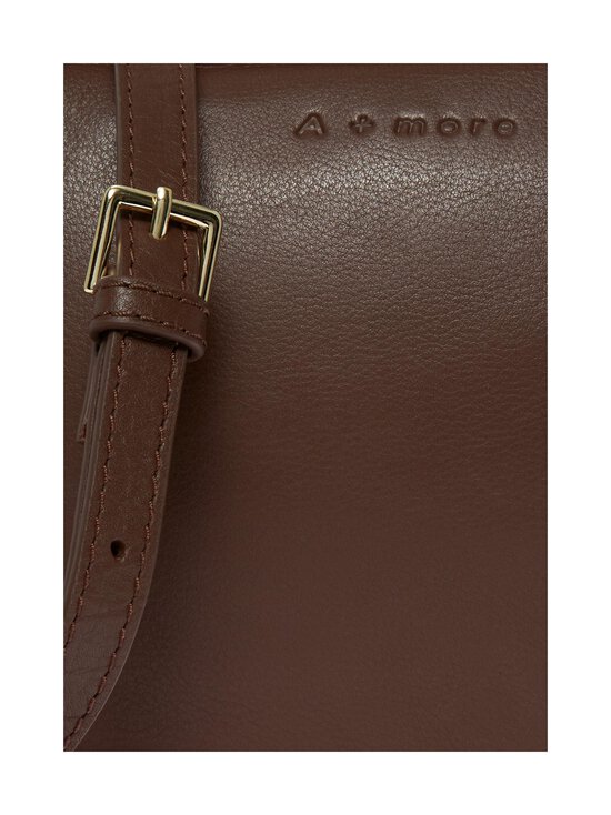A+more - Jemaima Crossbody Camera -nahkalaukku - DARK BROWN | Stockmann - photo 4