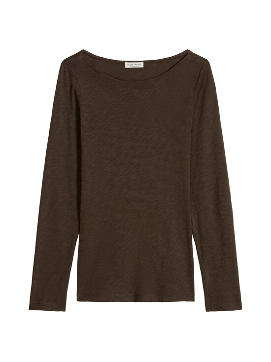 Marc O'Polo - Slub Yarn trikotāžas krekls - 0344 BURNT COFFEE | Stockmann - photo 1