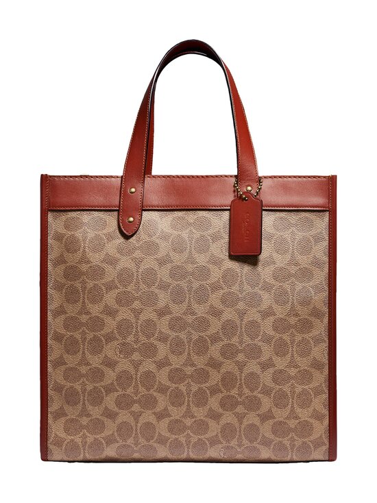 Coach - Field Tote In Signature Canvas With Horse And Carriage Print -laukku - B4SI0 B4/TAN TRUFFLE RUST - photo 1 Coach - Field Tote In Signature Canvas With Horse And Carriage Print -laukku - B4SI0 B4/TAN TRUFFLE RUST | Stockmann - photo 1