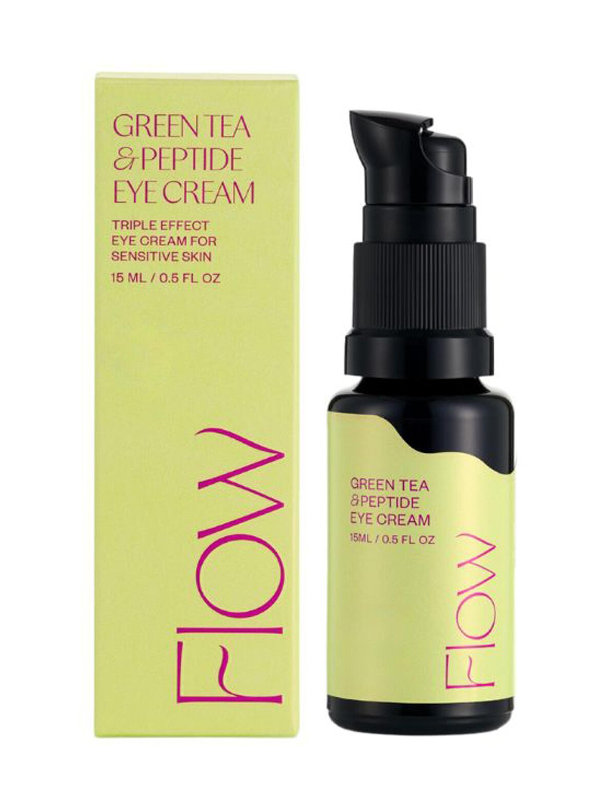 Green Tea & Peptide Eye Cream -silmänympärysvoide 15 ml