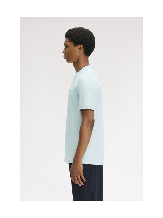 Fred Perry - Pocket Detail Pique t-paita - LIGHT ICE | Stockmann - photo 3