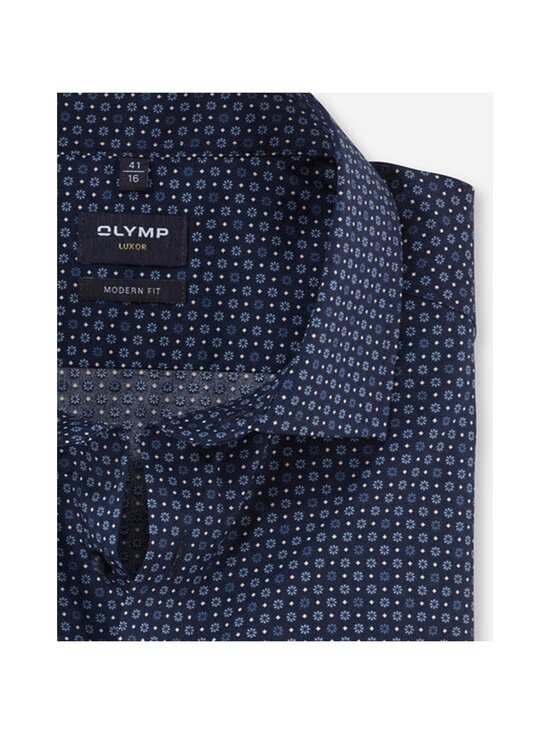 Olymp - Modern Fit Extra Long Sleeve Flower krekls ar apkakli, pagarinātas piedurknes - 18 MARINE - photo 2 Olymp - Modern Fit Extra Long Sleeve Flower krekls ar apkakli, pagarinātas piedurknes - 18 MARINE | Stockmann - photo 2