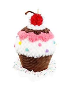 Shishi - Fabric Cupcake -joulukoriste - MULTICOLOR | Stockmann