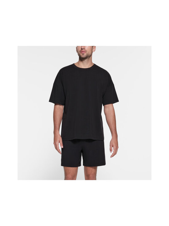 SKIMS - Jersey Lounge Relaxed t-paita - OBSIDIAN | Stockmann - photo 2