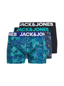 Jack & Jones - JacTropical Flower -alushousut 3-pack - SKY CAPTAIN PACK:SKY CAPTAIN - DAZZLING BLUE | Stockmann