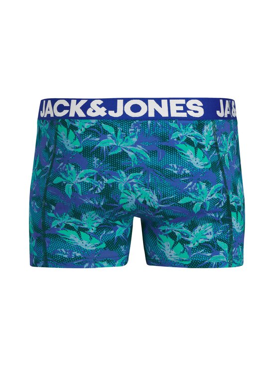 Jack & Jones - JacTropical Flower -alushousut 3-pack - SKY CAPTAIN PACK:SKY CAPTAIN - DAZZLING BLUE | Stockmann - photo 3