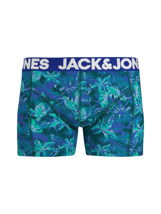 Jack & Jones - JacTropical Flower -alushousut 3-pack - SKY CAPTAIN PACK:SKY CAPTAIN - DAZZLING BLUE | Stockmann - photo 4