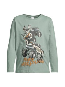 Lindex - Pitkähihainen trikoopaita - 2162 LIGHT DUSTY GREEN | Stockmann