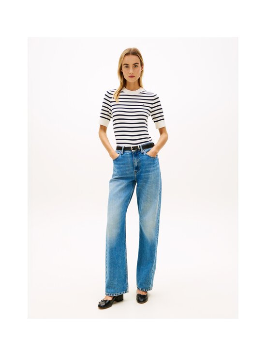Tommy Hilfiger - Jersey Fine krekls - 04S IVORY PETAL/DARK N NAVY STP | Stockmann - photo 2