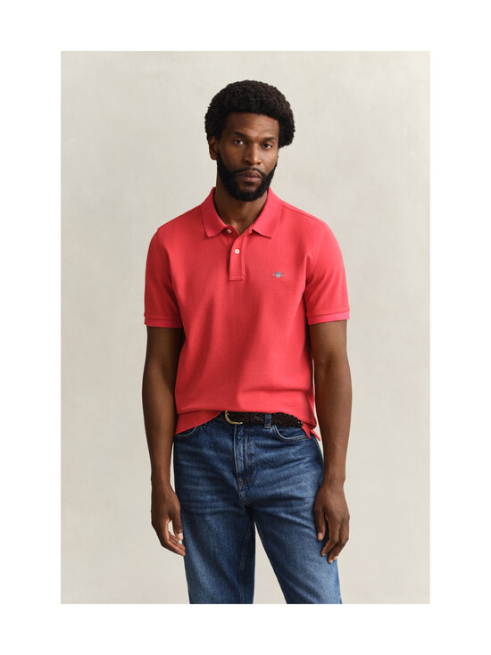 GANT - Regular Fit Shield polo krekls - 641 ROSE RED | Stockmann - photo 2