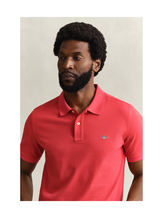 GANT - Regular Fit Shield polo krekls - 641 ROSE RED | Stockmann - photo 4