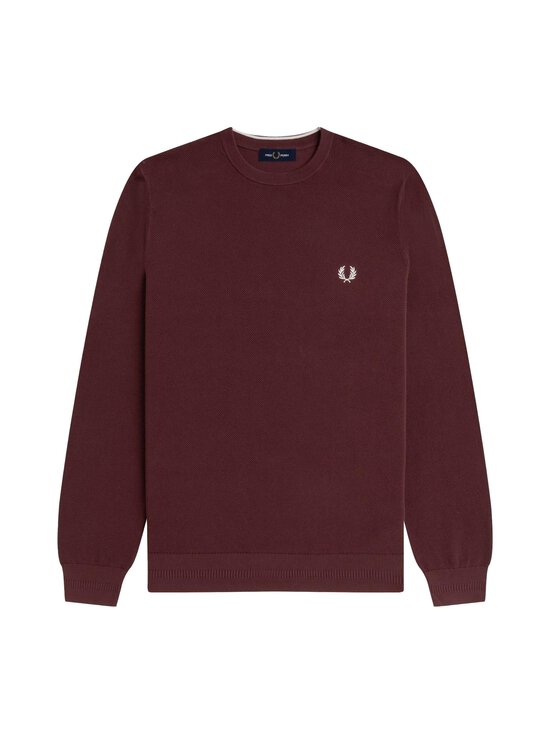 Fred Perry - Pique Stitch -neulepaita - 597 OXBLOOD | Stockmann - photo 1