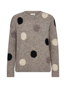 Freequent - FQLouisa-neulepusero - 9826 DESERT TAUPE / BLACK | Stockmann